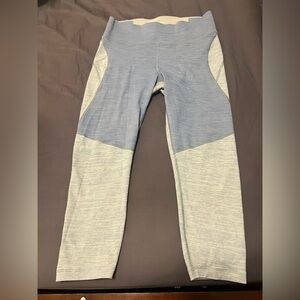 Outdoor Voices Sky Blue Tech Sweat 3/4 Leggings